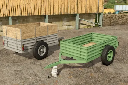 Efektywny Przyczep na Dwa Koła do Farming Simulator 25