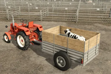 Efektywny Przyczep na Dwa Koła do Farming Simulator 25 — 2