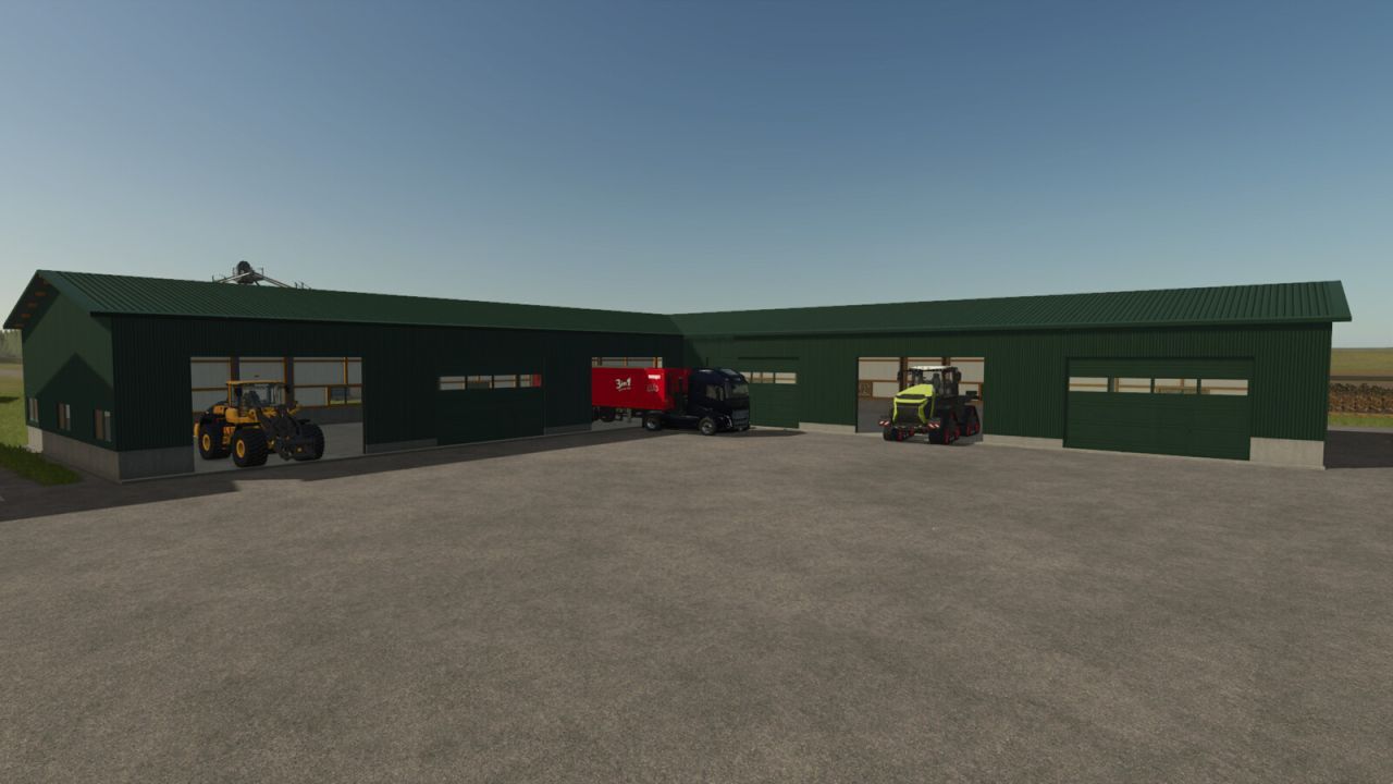 Сучасний Мод на Hoermann Building Pack 1 для Farming Simulator 25