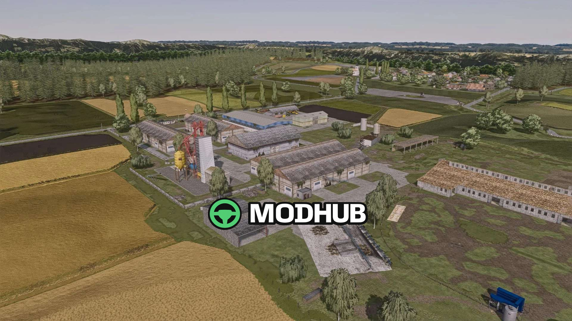 Мод на карту FSH Modding Map 5 v1.0.0.0 для Фермер Симулятор 25