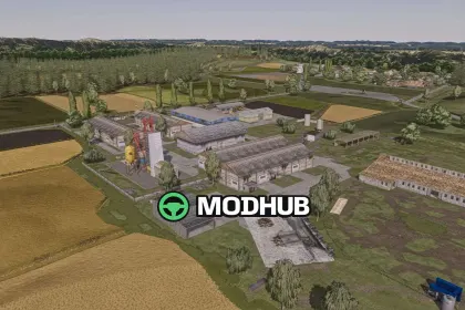 Мод на карту FSH Modding Map 5 v1.0.0.0 для Фермер Симулятор 25 — 2
