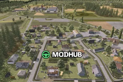 Мод на карту FSH Modding Map 5 v1.0.0.0 для Фермер Симулятор 25 — 1