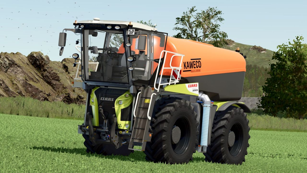 Efektywny Traktor Claas Xerion Saddle Trac do Farming Simulator 25