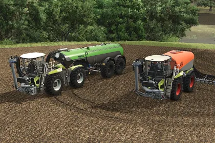 Ефективний Трактор Claas Xerion Saddle Trac для Farming Simulator 25 — 2