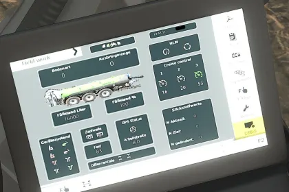 Ефективний Трактор Claas Xerion Saddle Trac для Farming Simulator 25 — 3