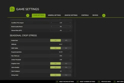 Ефективний Мод Seasonal Crop Stress для Farming Simulator 25 — 5
