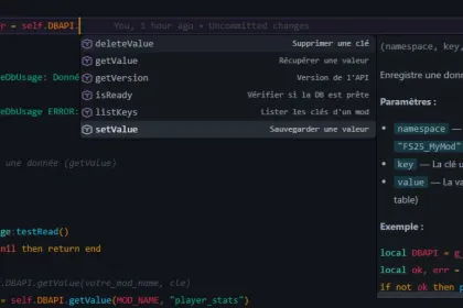 Ефективний Мод Centralized Database Manager для Farming Simulator 25 — 2