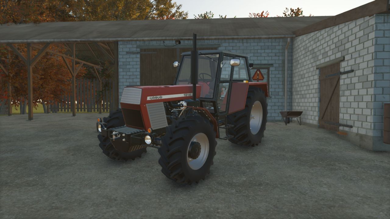 Потужний Трактор Ursus 1614 для Ефективних Полевих Робіт