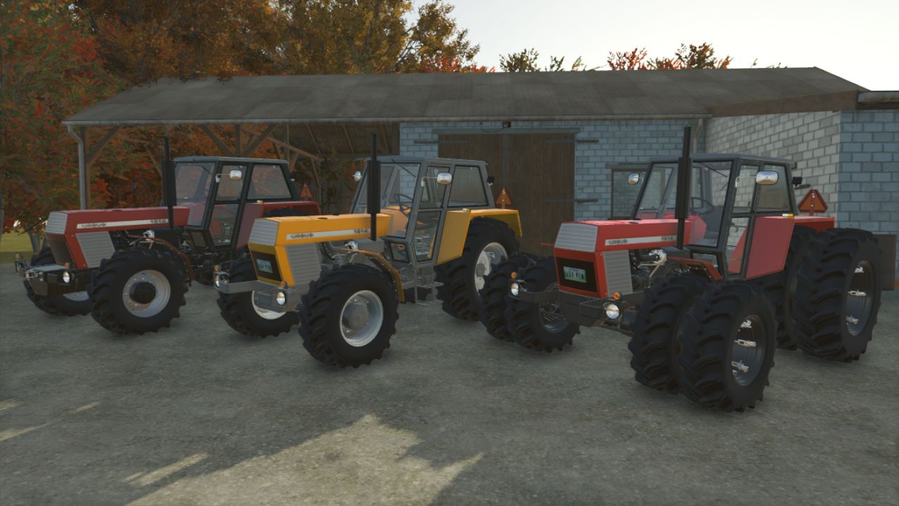 Потужний Трактор Ursus 1614 для Ефективних Полевих Робіт