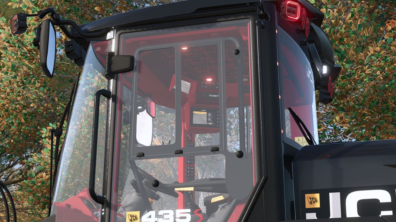 Ефективний Мод на JCB 435S для Farming Simulator 25