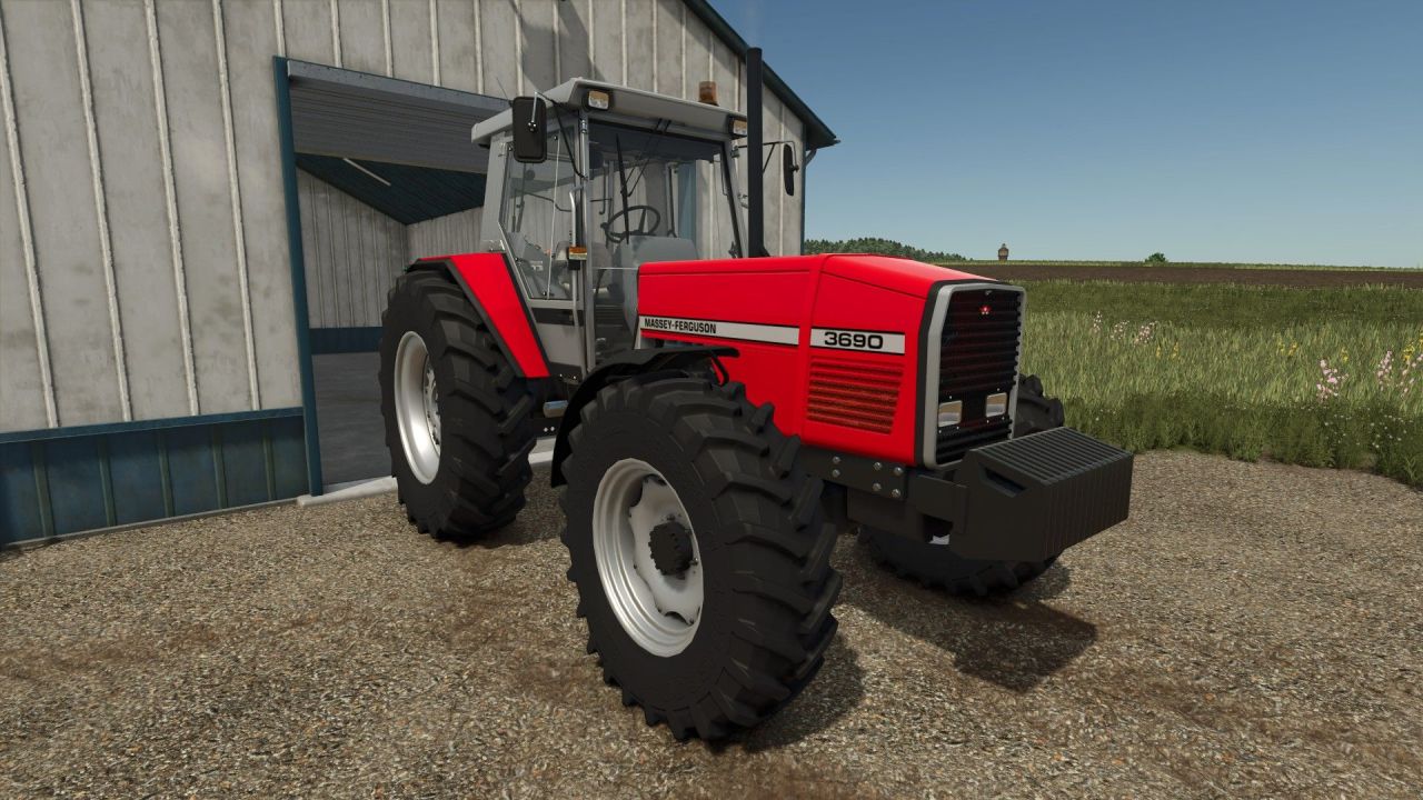 Ефективний Трактор Massey Ferguson 3600 Series Large для Farming Simulator 25