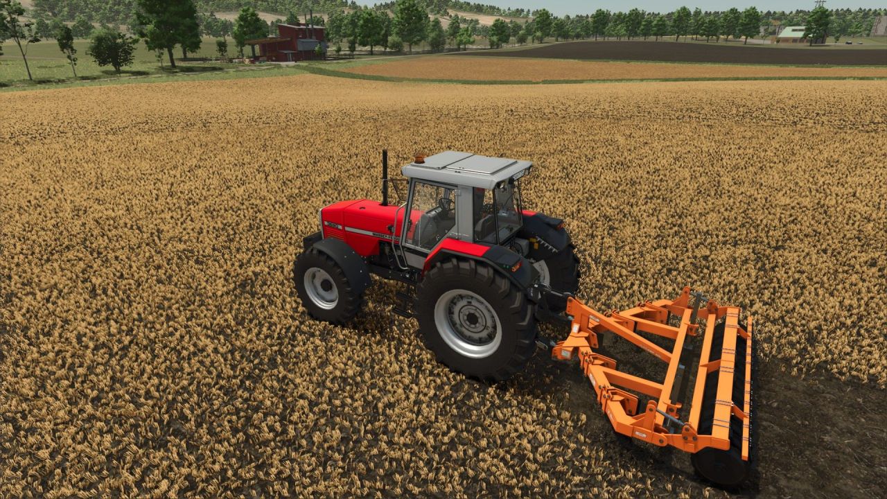 Ефективний Трактор Massey Ferguson 3600 Series Large для Farming Simulator 25