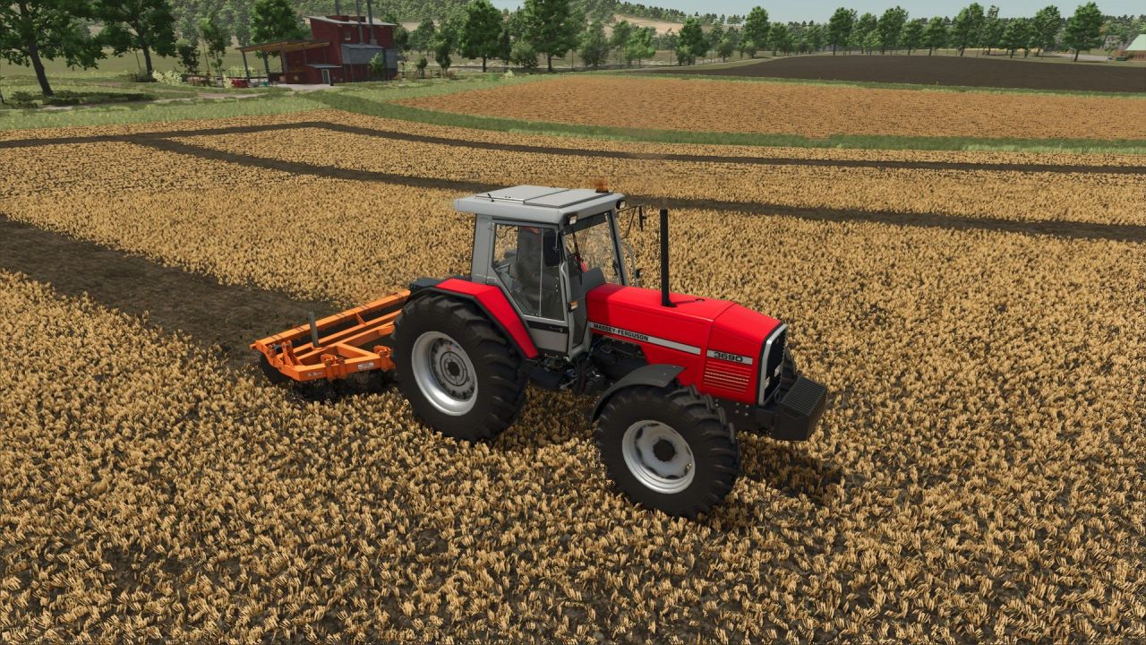Ефективний Трактор Massey Ferguson 3600 Series Large для Farming Simulator 25