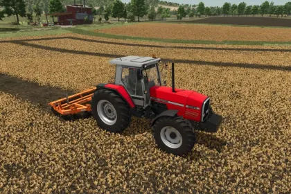 Efektywny Traktor Massey Ferguson 3600 Series Large do Farming Simulator 25 — 4
