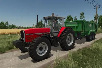 Efektywny Traktor Massey Ferguson 3600 Series Large do Farming Simulator 25 — 6