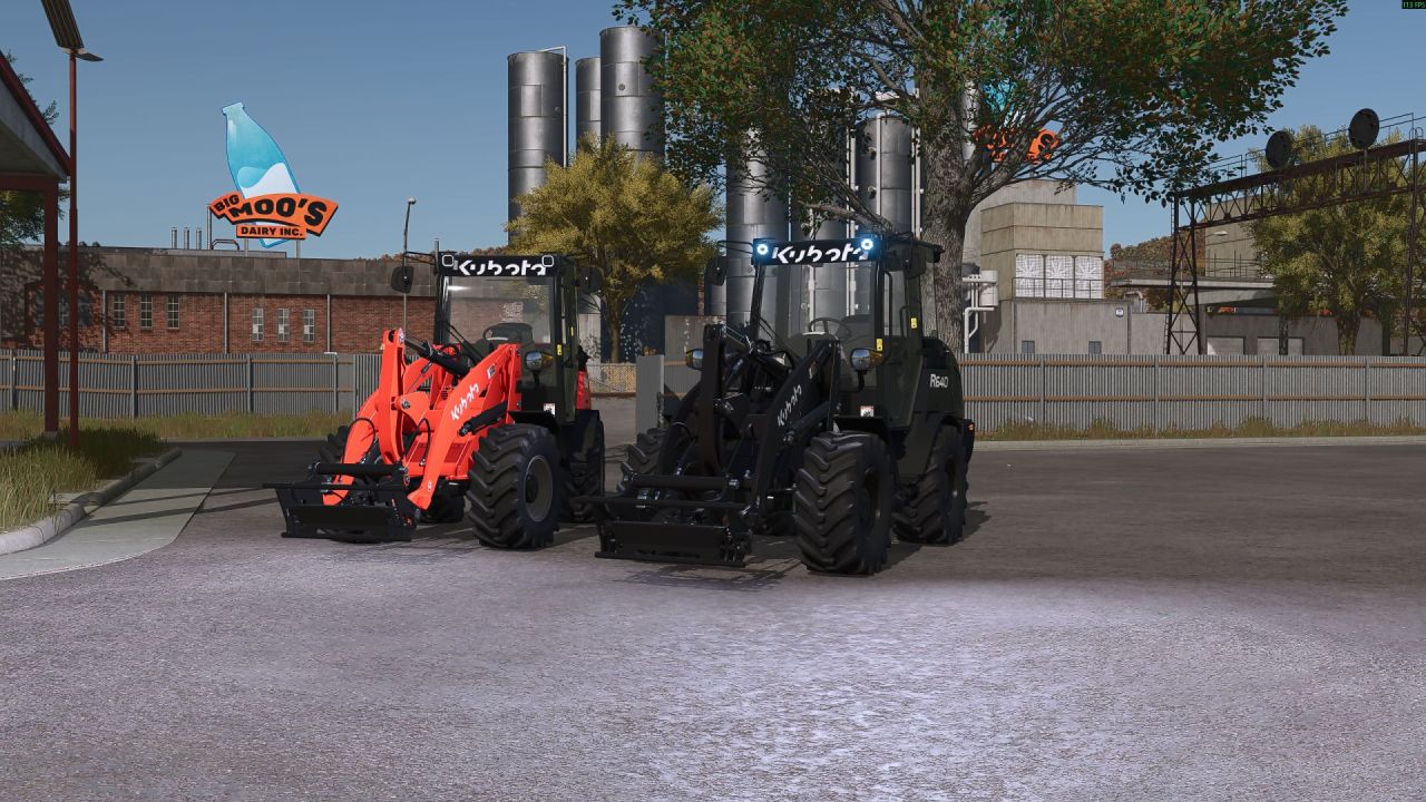 Effizienter Lader Kubota R640 für Farming Simulator 25