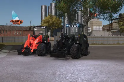 Effizienter Lader Kubota R640 für Farming Simulator 25