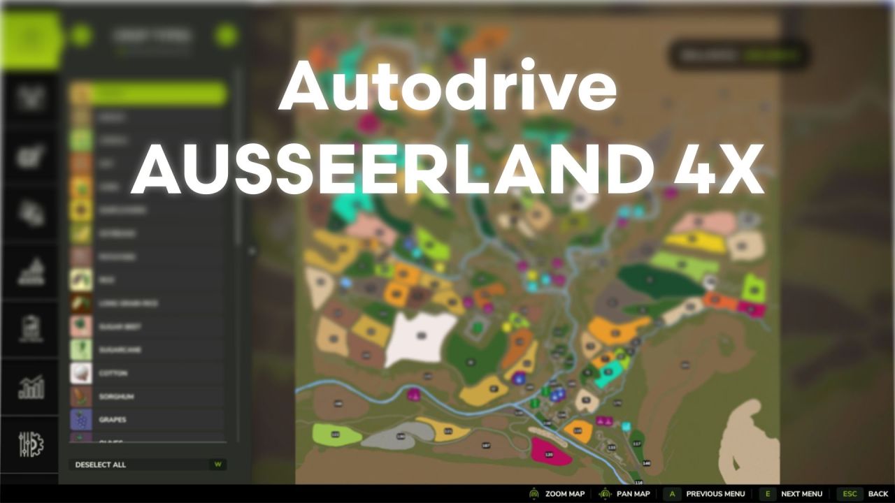 Ефективний Мод Autodrive AUSSEERLAND 4X для Farming Simulator 25
