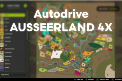 Efektywny Mod Autodrive AUSSEERLAND 4X dla Farming Simulator 25