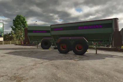 Efektywny Mod na Ciężarówkę Bergmann GTW330 dla Farming Simulator 25