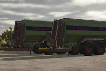 Ефективний Мод на Вантажівку Bergmann GTW330 для Farming Simulator 25