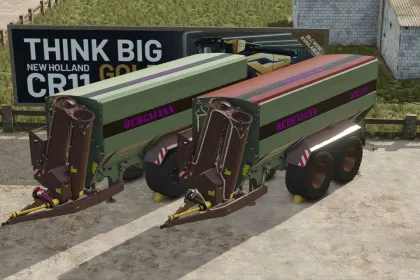 Ефективний Мод на Вантажівку Bergmann GTW330 для Farming Simulator 25 — 3