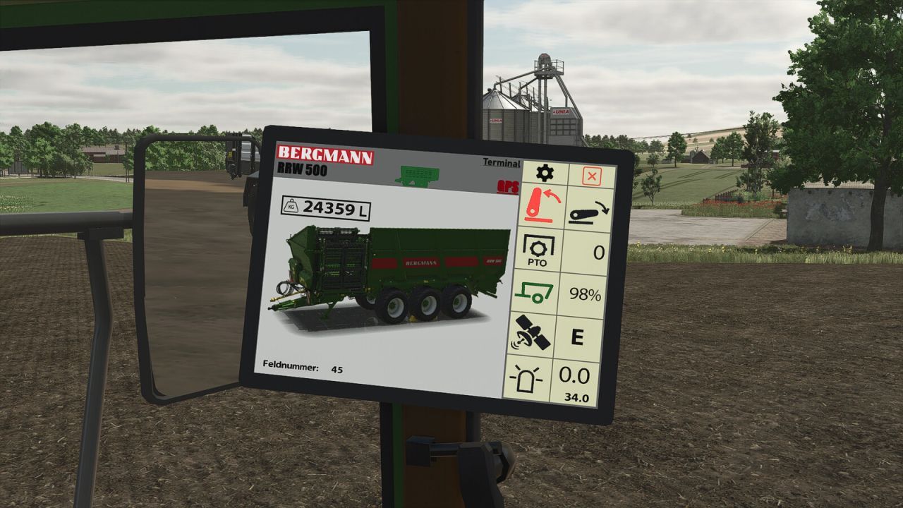 Ефективний Мод на Вантажівку Bergmann GTW330 для Farming Simulator 25