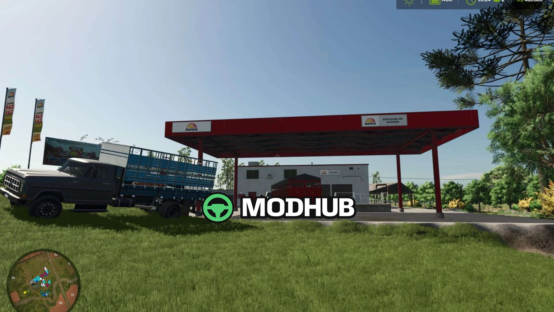 Мод на Виробництва Slaughterhouse and Meat Processing v1.0.0.0 для Фермер Симулятор 25