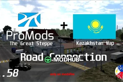 PM TGS – Kazakhstan RC + PM TGS FIX 0.7 – exciting map mod