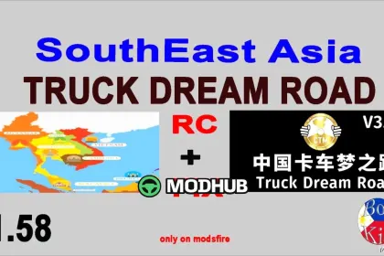 Southeast Asia – Truck Dream Road V3 RC + FIX V1.0