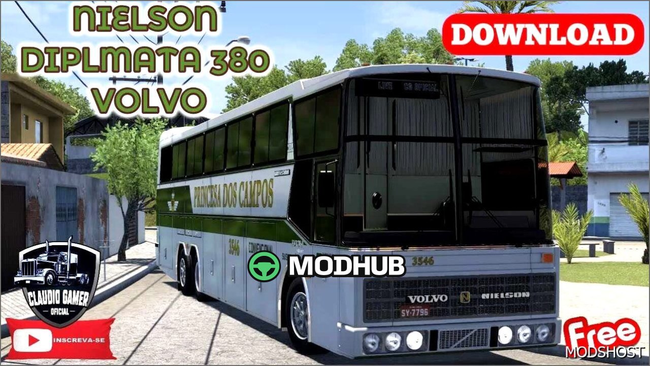 Diplomata 380: Leistungsstarker und realistischer Bus-Mod