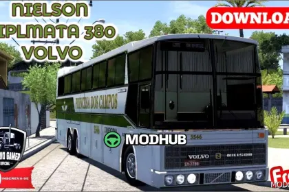 Diplomata 380: Powerful and Realistic Bus Mod