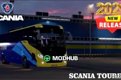 Scania Touring 4×2 EU 1.58 - Impressive Bus Mod