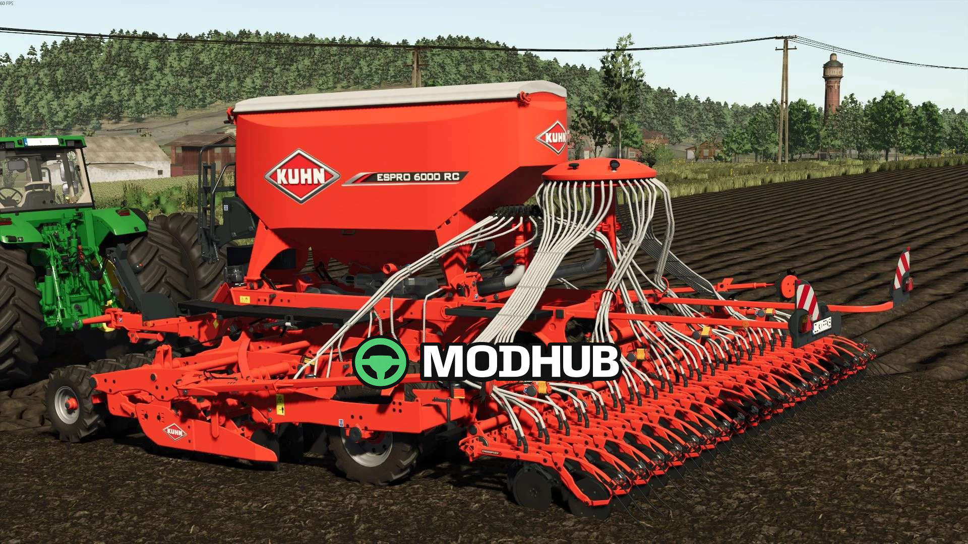 Mod na Siewniki Kuhn Espro 6000 RC (funkcja Treamlines) dla Farming Simulator 25