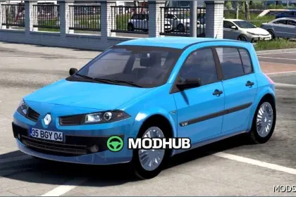 Renault Megane 2 1.58 - Stylish and Powerful Car Mod