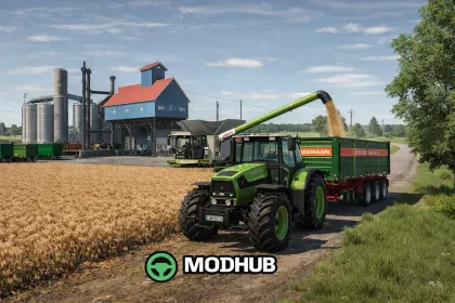 Мод на Карти In Brandenburg 4 fach v1.0.4.0 для Фермер Симулятор 25 — 1