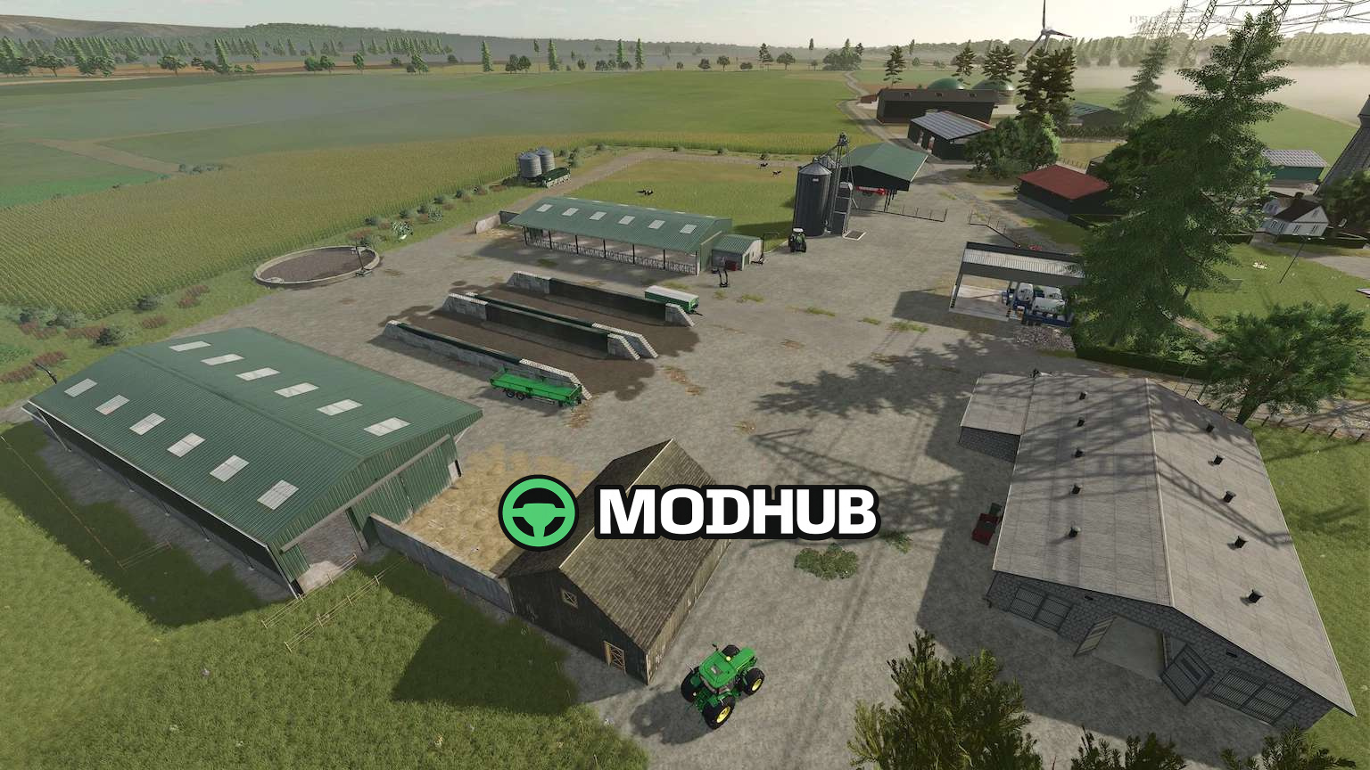 Мод на Карти In Brandenburg 4 fach v1.0.4.0 для Фермер Симулятор 25