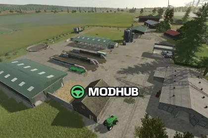 Мод на Карти In Brandenburg 4 fach v1.0.4.0 для Фермер Симулятор 25 — 2