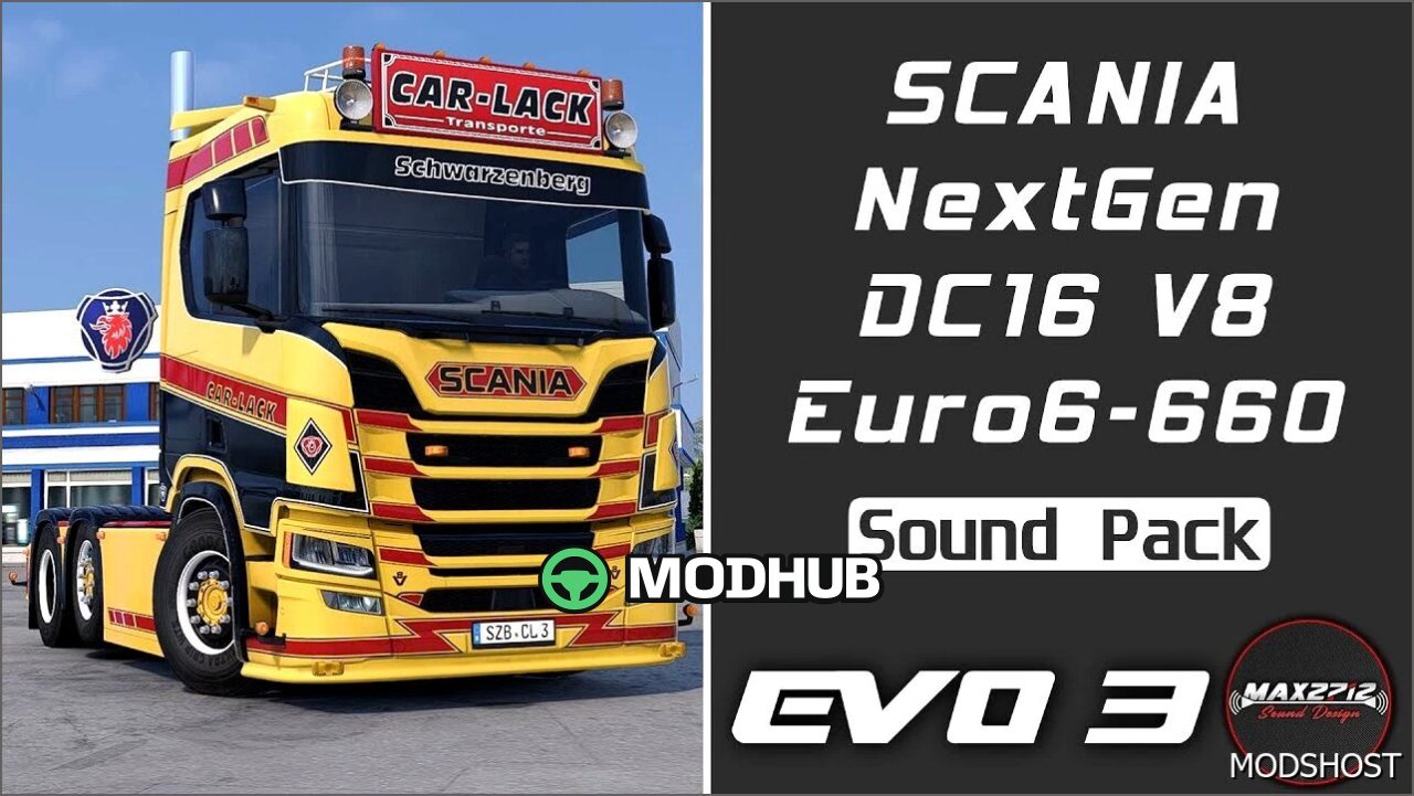 2022 Scania Nextgen 660 DC16 V8 Звуковий Пакет - Вражаючий та Якісний