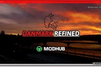 Danmark Refined V2.0 - Amazing ETS2 Map Mod