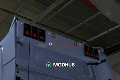 Spoiler Dachlicht BAR 1.58 ETS2 - Hell und Stilvoll