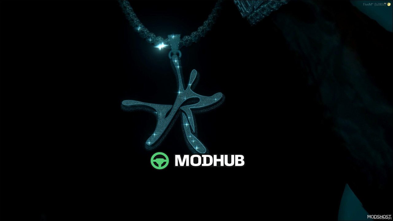 YSL NEW Logo Chain for MP Male GTA 5 Player Mod