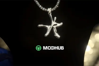 YSL NEW Logo Chain for MP Male GTA 5 Player Mod — 3