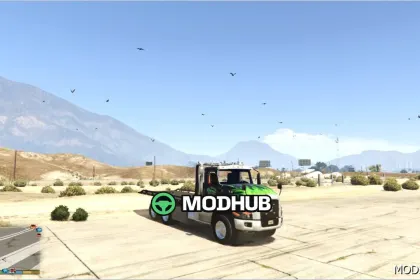 CAT 660 Flachbett - Beeindruckendes Fahrzeugmod für GTA V
