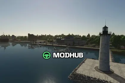 Мод на Карти Am Nord Ostsee Kanal 4x v0.9.1.1 для Фермер Симулятор 25