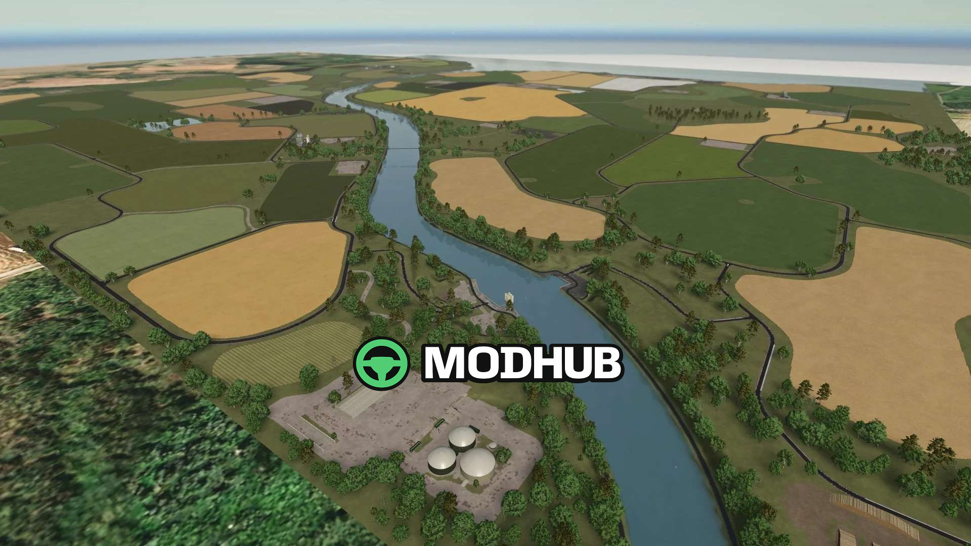 Mod für Karten Am Nord Ostsee Kanal 4x v0911 für Farming Simulator 25