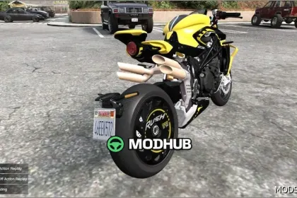 MV Agusta Brutale Rush 1000 - Вражаючий Мотоцикл для GTA 5 — 3