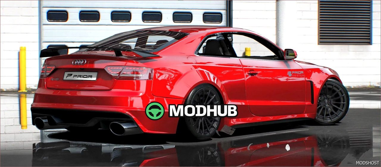 Агресивний Audi RS5 Prior Design - Мод для GTA V