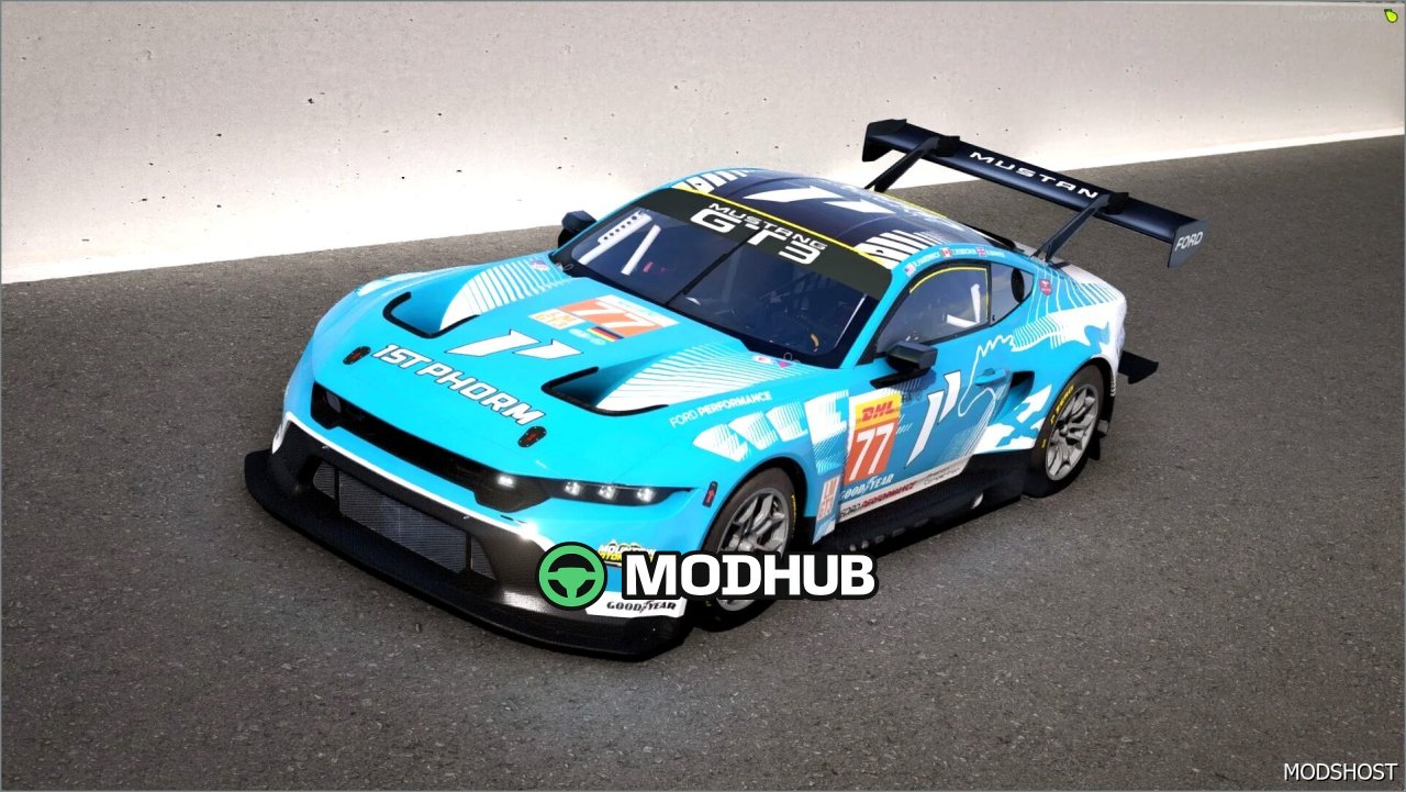 Форд Мустанг GT3 Додаток / Вражаючий та стильний мод