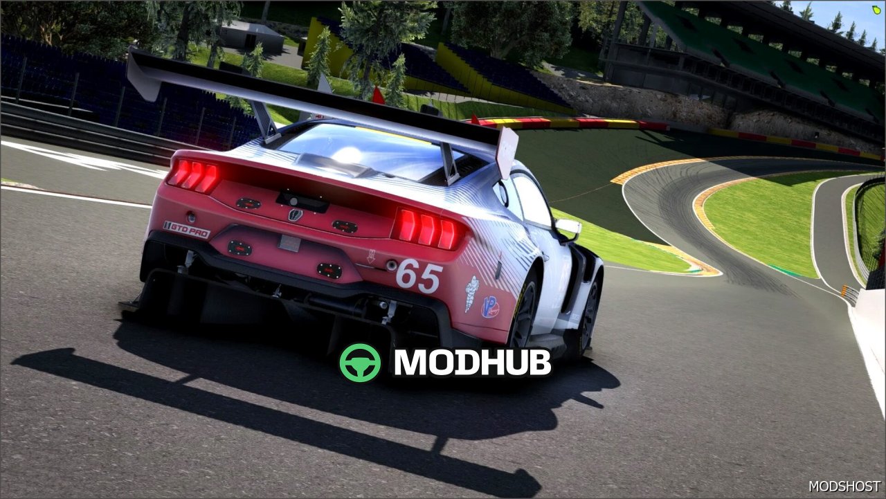 Форд Мустанг GT3 Додаток / Вражаючий та стильний мод